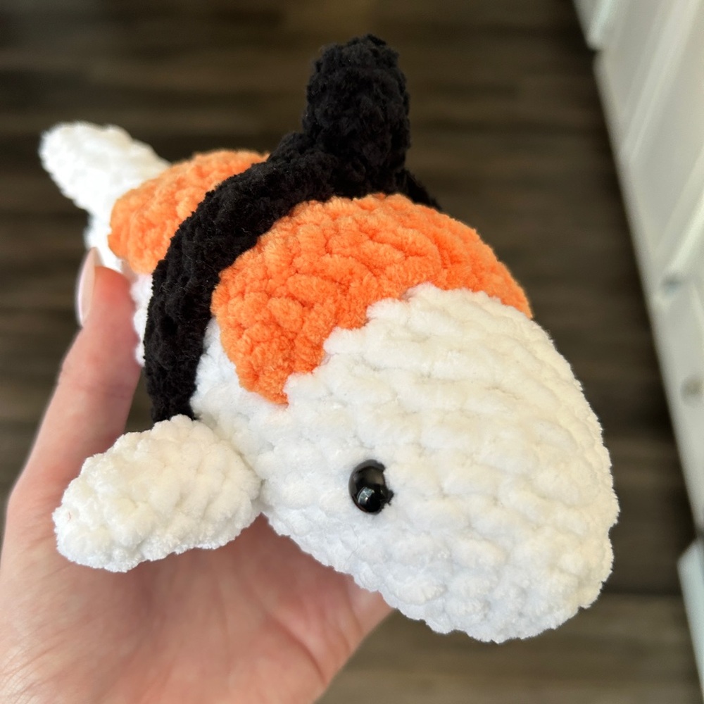 Sharkshimi Sushi Shark Crochet